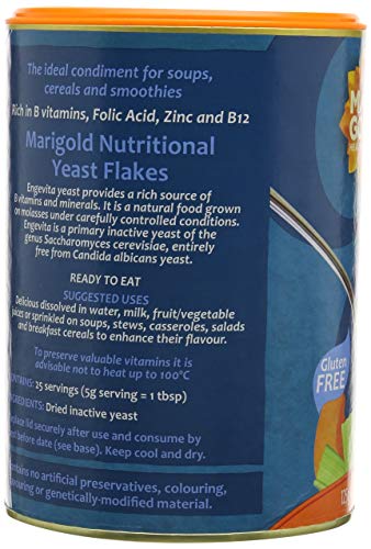 Engevita Savoury Yeast Condiment With B12 125 g (Pack of 3)