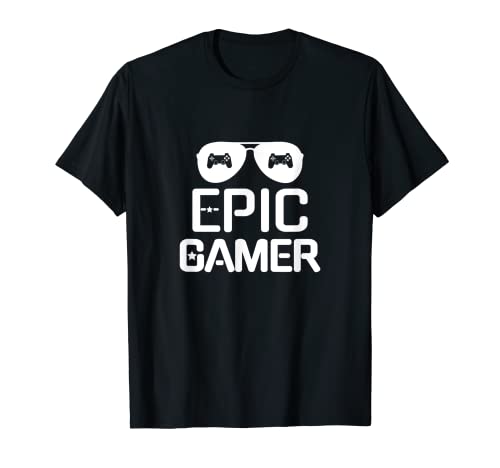 Epic Gamer Divertido Videojuegos Diciendo Camiseta