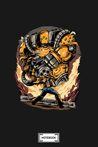 Epic Guns Notebook: Diary, 6x9 120 Pages, Journal, Matte Finish Cover, Lined College Ruled Paper, Planner