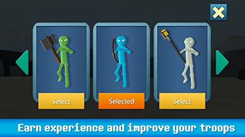 Epic Stickyman Medieval Fantasy Assault - Army War Battle Tactical Game