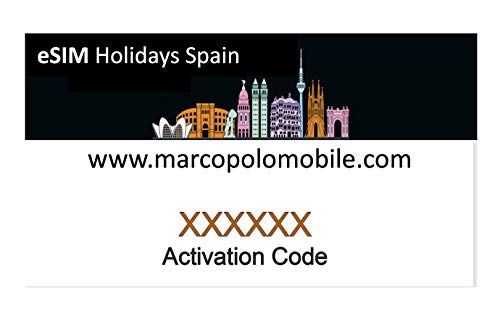 eSIM Orange - Tarjeta eSIM (virtual) Prepago Holidays Spain, 60 GB en España, 14 GB en Europa