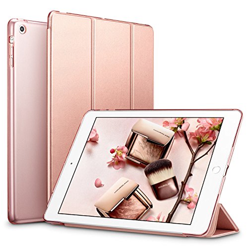 ESR - Funda para Apple iPad Mini 1/2/3, [Automático Arriba/Sueño][Soporte Plegable], Color Oro Rosa