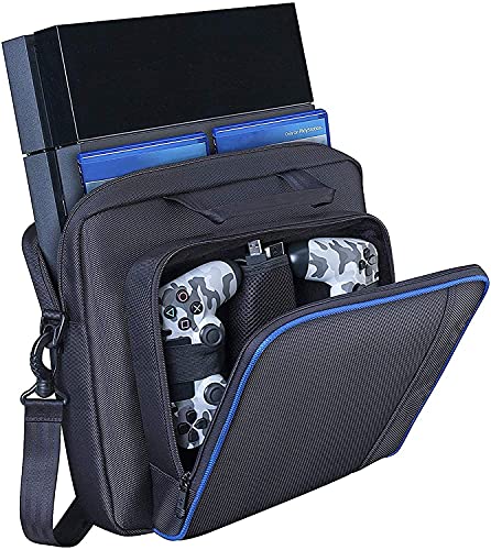 Estuche portátil para PS4 Pro, Bolsa de Viaje portátil para el Sistema de Juego PS4 Pro Bolsa de Hombro con Correa de Hombro Ajustable para Almacenamiento PS4