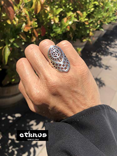 Ethnos Barcelona - Anillo de plata. Talla: 19