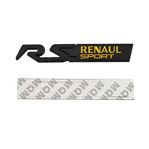 Etiqueta engomada del Coche RS GT Sport Emblem Decal, para Renault Clio Megane Scenic Laguna Logan Koleos Sandero Safrane Velsatis Arkana Talisman