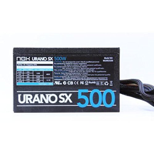 Eurowebb SX 500W ATX NOX Uranus - Fuente de alimentación eléctrica para PC y ordenador