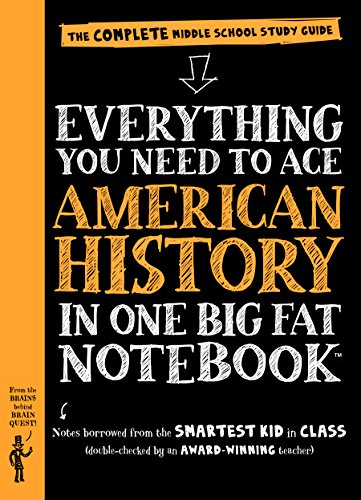 Everything You Need to Ace American History in One Big Fat Notebook: The Complete Middle School Study Guide (Big Fat Notebooks) (English Edition)