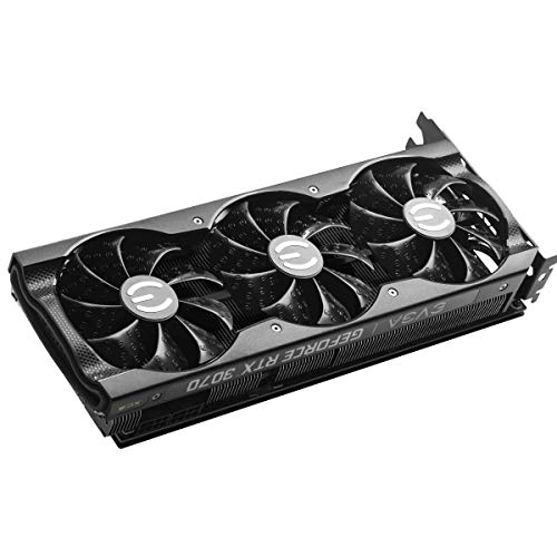 EVGA 08G-P5-3755-KR GeForce RTX 3070 XC3 Ultra Gaming, 8GB GDDR6, iCX3 Cooling, ARGB LED, Placa Trasera de Metal