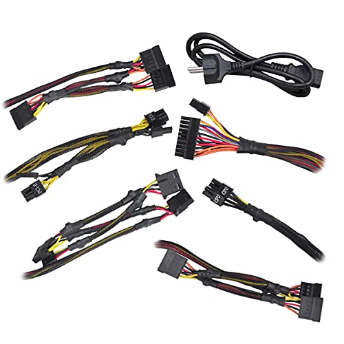 EVGA PSU 600W, W2, Blanco, 6PCS, EU