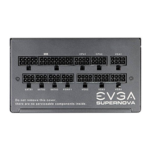 EVGA SuperNOVA 750 G3, 80 Plus Gold 750W, totalmente modular, modo Eco con nuevo ventilador HDB, incluye auto probador encendido, tamaño compacto de 150 mm, fuente de alimentación 220-G3-0750-X2