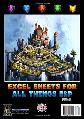 Excelling E&P: Excel Sheets for all things E&P (Empires & Puzzles Books)