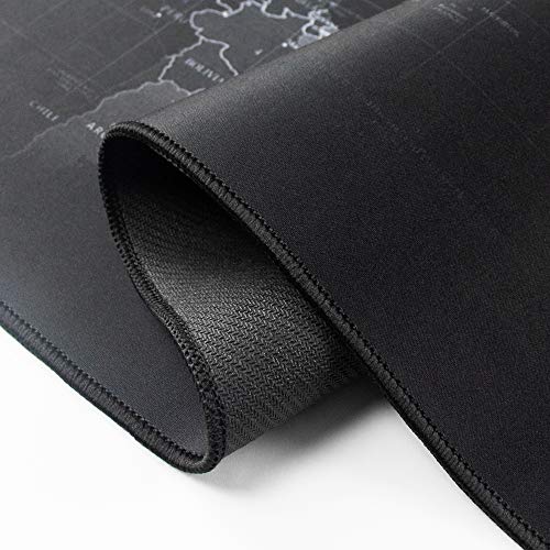 EXCO - Alfombrilla Gruesa de Goma Antideslizante para ratón, Muy Grande, para Juegos, Oficina