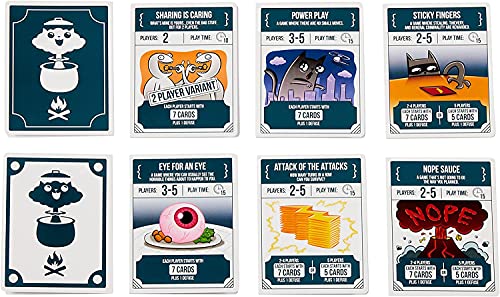 Exploding Kittens LLC Recipes for Disaster - Juegos de Fiestas Familiares - Juegos de Cartas para Adultos, Adolescentes y niños, Azul, EKG-RFD-1