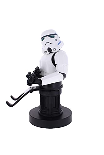 Exquisite Gaming - Cable Guy Imperial Stormtrooper, Soporte de sujeción o Carga para Mando de Consola o Smartphone. Producto con Licencia Oficial Star Wars Disney (PlayStation 5)