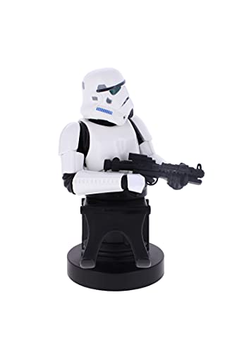 Exquisite Gaming - Cable Guy Imperial Stormtrooper, Soporte de sujeción o Carga para Mando de Consola o Smartphone. Producto con Licencia Oficial Star Wars Disney (PlayStation 5)
