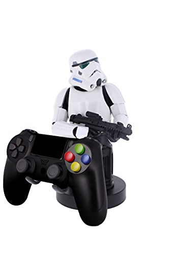 Exquisite Gaming - Cable Guy Imperial Stormtrooper, Soporte de sujeción o Carga para Mando de Consola o Smartphone. Producto con Licencia Oficial Star Wars Disney (PlayStation 5)