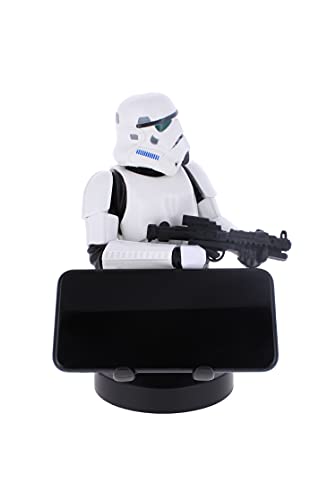 Exquisite Gaming - Cable Guy Imperial Stormtrooper, Soporte de sujeción o Carga para Mando de Consola o Smartphone. Producto con Licencia Oficial Star Wars Disney (PlayStation 5)