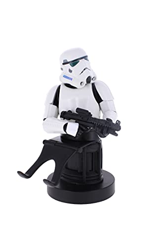 Exquisite Gaming - Cable Guy Imperial Stormtrooper, Soporte de sujeción o Carga para Mando de Consola o Smartphone. Producto con Licencia Oficial Star Wars Disney (PlayStation 5)