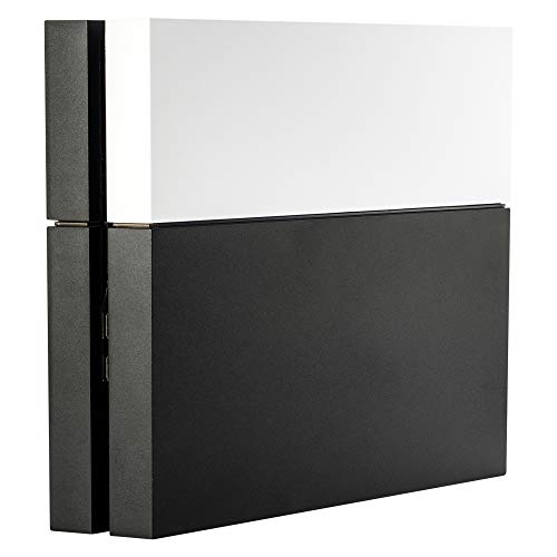 eXtremeRate Funda Externa Carcasa Exterior para PS4 Consola Cubierta reemplazable Tapa Intercambiable para Playstation 4 Consola Original(Blanco)