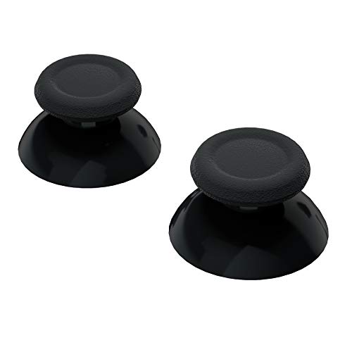 eXtremeRate Joysticks para PS5 Control Analogicos de Doble Color para PS4 Joystick Reemplazable 3D Sticks para Playstation 4/5 Mando Thumbsticks con Destornillador para PS5/4/Slim/Pro(Negro)
