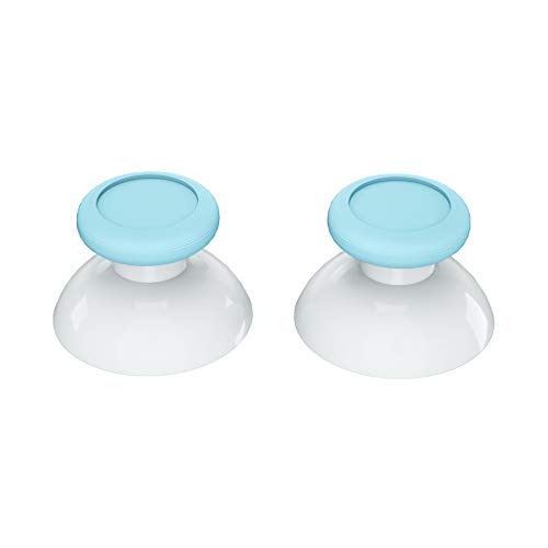 eXtremeRate Recambios de Joysticks para Nintendo Switch Pro Joystick Analógico 3D Thumbsticks Palanca de Reemplazo con Destornillador para Nintendo Switch Pro Control(Cielo Azul&Blanco)