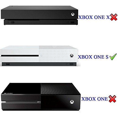 eXtremeRate Soporte Vertical de enfriamiento Armazón Perpendicular para la Consola de Xbox One S Negro