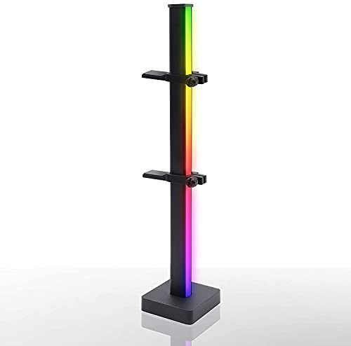 EZDIY-FAB Titular de la Tarjeta gráfica, Soporte de GPU 5V 3Pin ARGB, Soporte para Tarjeta de Video Sag Holder Soporte de Funda, Aluminio anodizado (Negro)