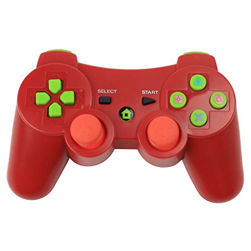 F-blue Controlador inalámbrico Bluetooth Wireless Juego Joystick Gamepad para PS3 Videojuegos Handle Joystick