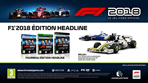 F1 2018 - Edition Headline - PlayStation 4 [Importación francesa]