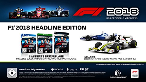 F1 2018 Headline Edition (XBox ONE)