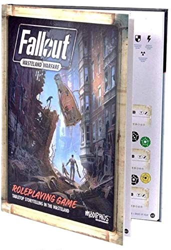 Fallout Wasteland Warfare Roleplaying Game Licensed, Full Color, Hardback
