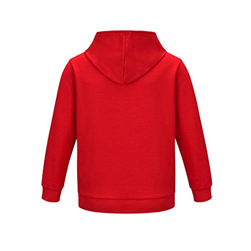 Famoso YouTube Youtuber Gamer Esprots Logo Print T-Shirt Sudaderas con capucha para niños, rosso, 11-12 Años