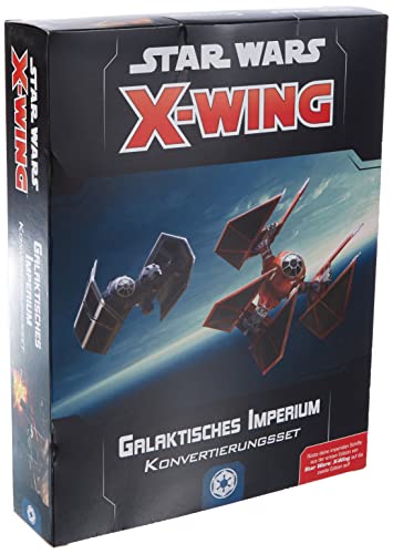 Fantasy Flight Games Asmodee FFGD4105 SW: X-Wing 2.Ed. - Conversor galáctico Imperio - Expansión, Juego de Expertos, alemán