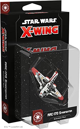 Fantasy Flight Games FFGSWZ33 Star Wars X-Wing 2nd Edition: ARC-170 Starfighter Expansion Pack, colores variados , color/modelo surtido