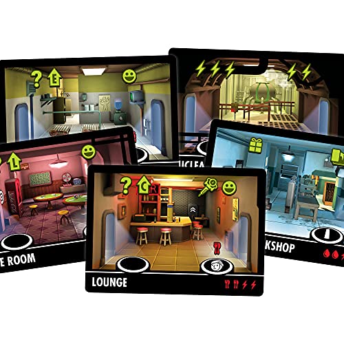 Fantasy Flight Games FFGZX06 Fallout Shelter: The Board Game, Various