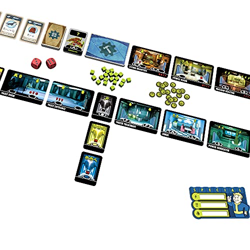 Fantasy Flight Games FFGZX06 Fallout Shelter: The Board Game, Various