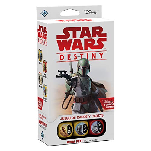 Fantasy Flight Games- Star Wars Destiny: Caja de Inicio: Boba Fett - Español, Color (FFSWD09)