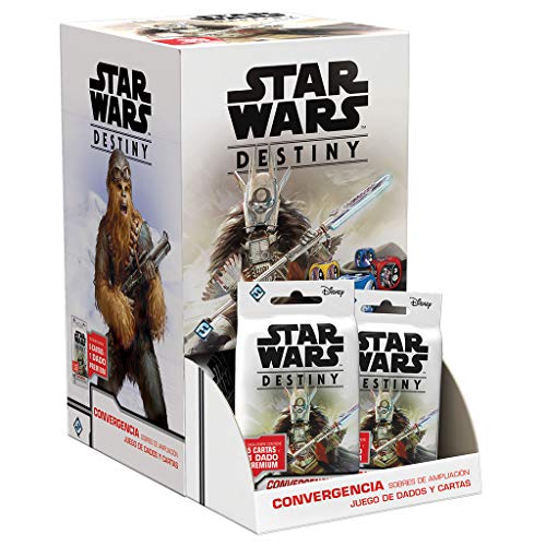 Fantasy Flight Games- Star Wars Destiny - Convergencia Expositor de Sobres de Ampliación (36) - Español, Color (SWD16ES) , color/modelo surtido