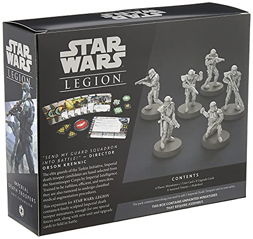 Fantasy Flight Games Star Wars Legion: Imperial Death Troopers Unit Expansion - English