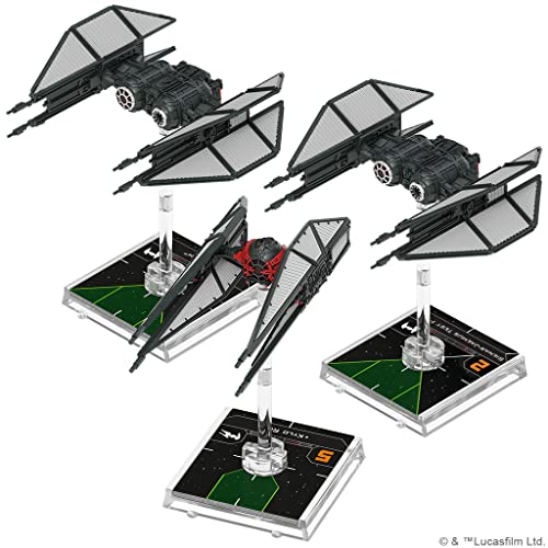 Fantasy Flight Games Star Wars X-Wing - La Furia de la Primera Orden - Juego de Miniaturas en Español (SWZ87ES)
