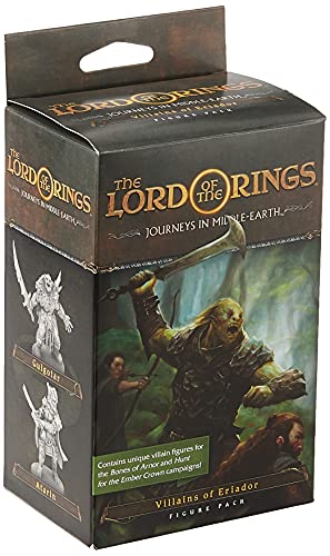 Fantasy Flight Games The Lord of The Rings: Journeys in Middle-Earth Board Game - Villains of Eriador Figure Pack - English