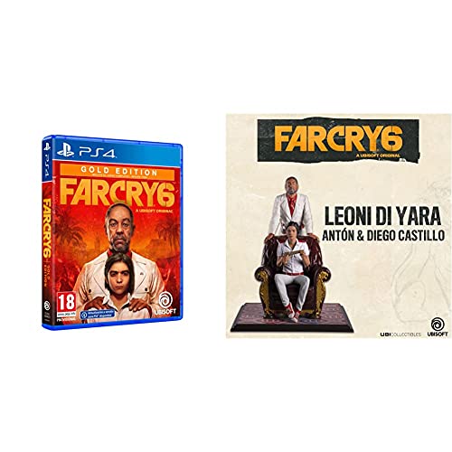 Far Cry 6 Gold Edition PS4 + Far Cry 6 Merch Figura de Anton y Diego