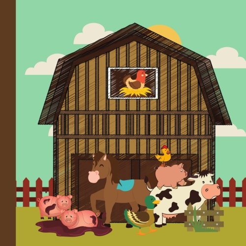 Farm Animal Baby Shower Guest Book: Farm Animal Baby Shower Guest Book + Bonus Gift Tracker + Bonus Baby Shower Printable Games You Can Print Out to ... Decorations,Farm Animal Baby Shower Games)