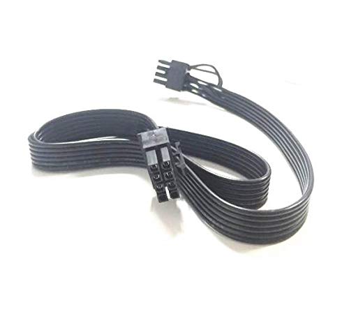 FCQLR para Corsair CX750M / CS450M / CS550M / CS650M / CS750M / 850M Power Supply PCI-E 8pin(6+2) Graphics Cable 0.6m