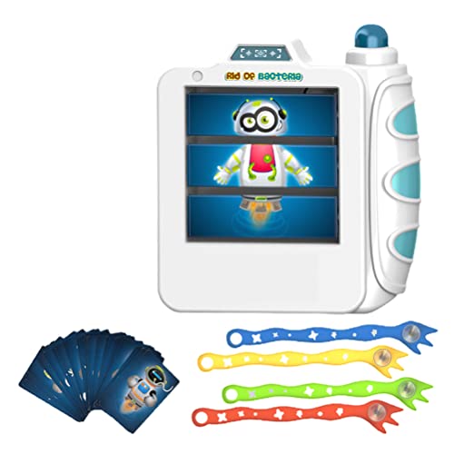 FEEL YAN Juego educativo para niños, Monster Catcher Toy Family Board Game 2-4 jugadores Monster Hunter Game Parent-Child Interactive Memory Training Game para niños de más de 3 años - Ski Blue