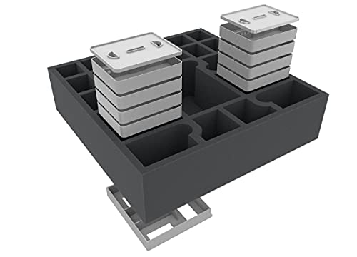 Feldherr Juego de Espuma Organizador Compatible con Infinity Defiance - Caja de Juego de Mesa