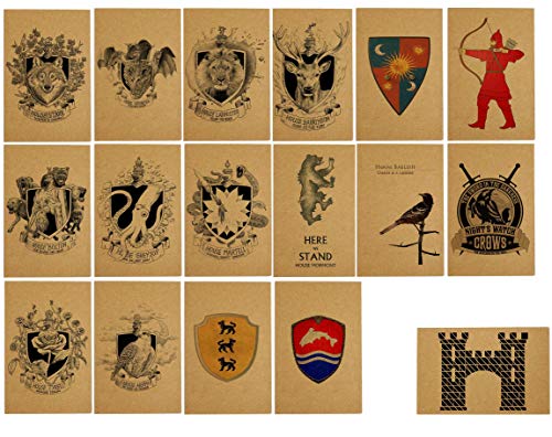 FengHuiCartoon [150CM X 46CM Gift for Game Banner Thrones póster, Casa de Juego de Tronos Bandera, Lannister Bandera para Bar House Party Decoration