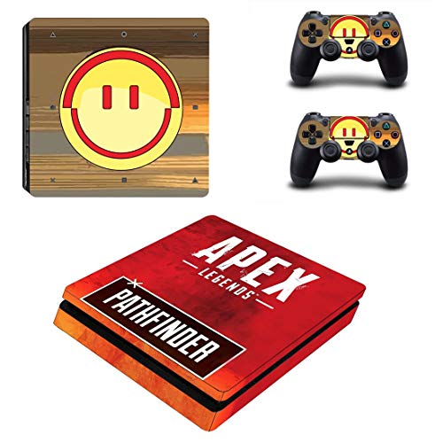 FENGLING Apex Legends Style Skin Sticker para Ps4 Slim Console & Controllers Decal Vinyl Skins Cover Juego Accesorios