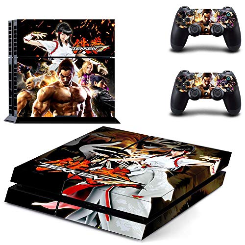 FENGLING Game Tekken 7 Ps4 Stickers Play Station 4 Skin Sticker Decals For Playstation 4 Ps4 Console and Controller S