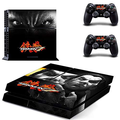 FENGLING Game Tekken 7 Ps4 Stickers Play Station 4 Skin Sticker Decals For Playstation 4 Ps4 Console and Controller S